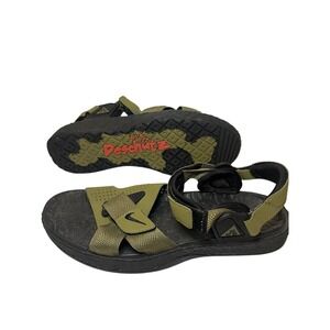 Nike ACG‎ Air Deschutz+ Pilgrim Green Mens Sandals Slip-On 8 Hiking DO8951-300